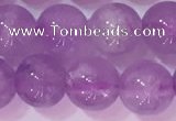 CNA954 15.5 inches 8mm round natural lavender amethyst beads