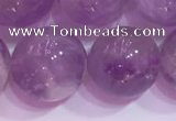 CNA957 15.5 inches 14mm round natural lavender amethyst beads