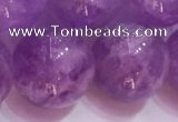 CNA959 15.5 inches 18mm round natural lavender amethyst beads