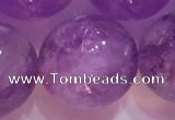 CNA960 15.5 inches 20mm round natural lavender amethyst beads