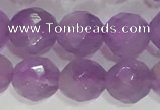 CNA963 15.5 inches 6mm faceted round natural lavender amethyst beads