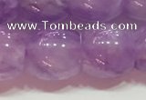 CNA980 15.5 inches 12*12mm drum natural lavender amethyst beads