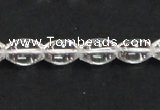 CNC38 9*13mm rice grade A natural white crystal beads wholesale
