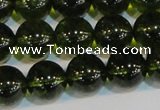 CNC434 15.5 inches 12mm round dyed natural white crystal beads