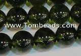 CNC435 15.5 inches 14mm round dyed natural white crystal beads