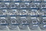 CNC512 15.5 inches 12mm round dyed natural white crystal beads