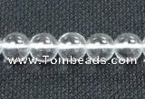 CNC59 15.5 inches 10mm round grade A natural white crystal beads