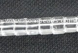 CNC60 15.5 inches 8*8mm cube grade A natural white crystal beads