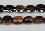 CNG01 15.5 inches 9*12mm nuggets yellow tiger eye gemstone beads