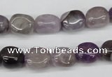 CNG04 15.5 inches 9*12mm nuggets amethyst gemstone beads