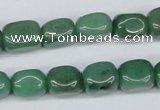 CNG08 15.5 inches 9*12mm nuggets green aventurine beads