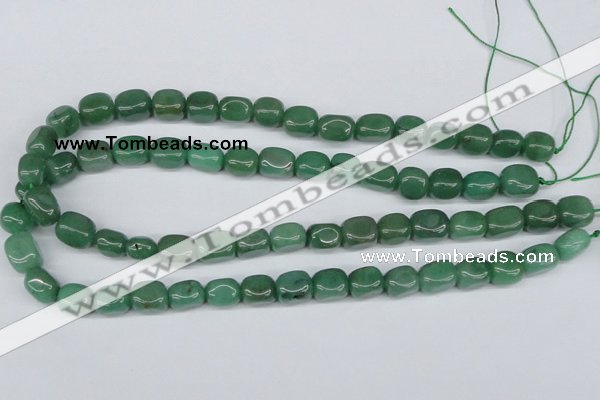 CNG08 15.5 inches 9*12mm nuggets green aventurine beads