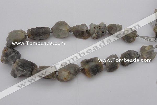 CNG1011 15.5 inches 15*25mm - 25*30mm nuggets labradorite beads