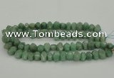 CNG1030 10*14mm - 13*18mm faceted nuggets green aventurine beads