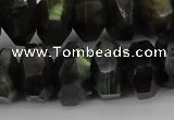 CNG1035 15.5 inches 12*16mm - 15*22mm faceted nuggets labradorite beads