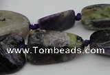 CNG1048 15.5 inches 12*16mm - 25*35mm nuggets charoite gemstone beads