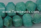CNG1072 15.5 inches 13*18mm - 15*20mm faceted nuggets amazonite beads