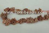 CNG1082 15.5 inches 20*25mm - 25*35mm nuggets red quartz beads