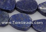 CNG1087 15.5 inches 20*25mm - 22*28mm freeform lapis lzuli beads