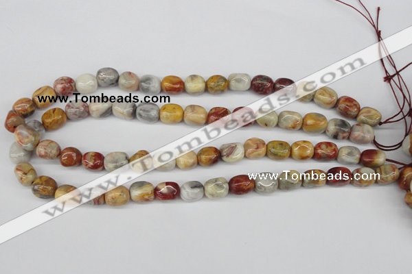 CNG11 15.5 inches 9*12mm nuggets agate gemstone beads