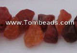 CNG1123 15.5 inches 8*12mm - 13*18mm nuggets red agate beads