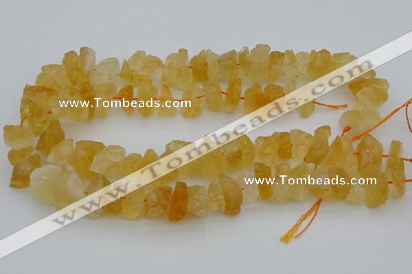 CNG1133 15.5 inches 8*12mm - 13*18mm nuggets citrine beads