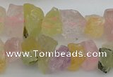 CNG1139 15.5 inches 8*12mm - 13*18mm nuggets mixed quartz beads