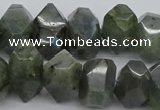 CNG1152 15.5 inches 10*14mm - 15*20mm faceted nuggets labradorite beads