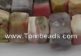 CNG1173 15.5 inches 12*16mm - 15*20mm nuggets pink opal gemstone beads