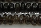 CNG1181 15.5 inches 6*14mm - 8*14mm nuggets smoky quartz beads