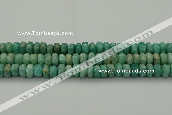 CNG1183 15.5 inches 6*14mm - 8*14mm nuggets amazonite beads