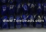 CNG1188 15.5 inches 6*14mm - 8*14mm nuggets lapis lazuli beads