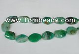 CNG1204 15.5 inches 20*30mm - 25*35mm freeform agate beads