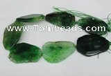 CNG1215 15.5 inches 35*40mm - 40*55mm freeform agate beads