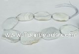 CNG1242 15.5 inches 30*40mm - 40*50mm freeform agate beads