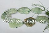 CNG1257 15.5 inches 35*45mm - 40*55mm freeform agate beads