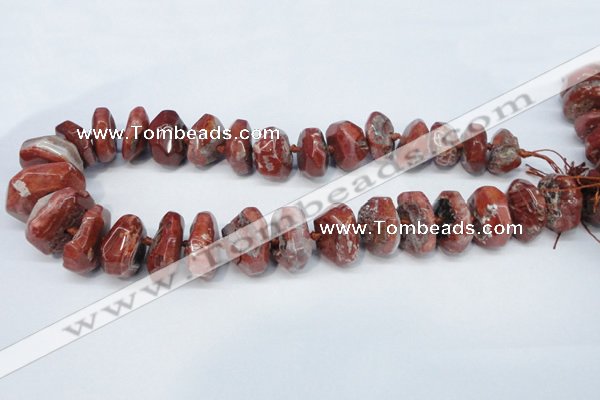 CNG1372 15.5 inches 12*20mm - 18*30mm nuggets agate beads