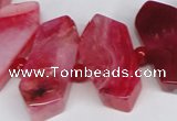 CNG1393 15.5 inches 15*25mm - 20*40mm wand agate gemstone beads