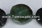 CNG1407 15.5 inches 20*25mm - 30*35mm faceted freeform agate beads