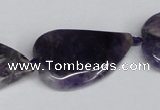 CNG1425 15.5 inches 22*30mm - 25*35mm freeform amethyst beads