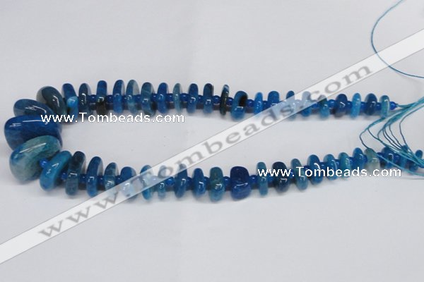 CNG1435 15.5 inches 10*12mm - 20*25mm nuggets agate gemstone beads