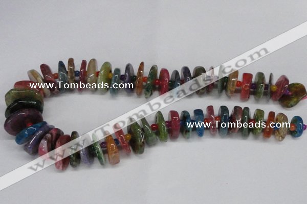 CNG1438 15.5 inches 13*18mm - 20*25mm nuggets agate gemstone beads