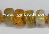 CNG1447 15.5 inches 10*14mm - 12*20mm nuggets agate gemstone beads