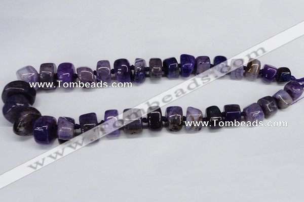 CNG1449 15.5 inches 10*14mm - 12*20mm nuggets agate gemstone beads