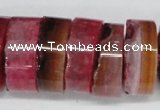 CNG1474 15.5 inches 10*25mm - 14*25mm nuggets agate gemstone beads