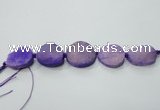 CNG1512 8 inches 20*30mm - 25*35mm freeform agate beads