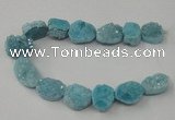 CNG1520 8 inches 12*16mm - 15*22mm freeform agate beads