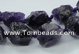 CNG1545 15.5 inches 10*14mm - 12*16mm nuggets amethyst beads