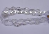 CNG1700 15.5 inches 15*20mm - 18*35mm nuggets white crystal beads