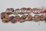 CNG1714 15.5 inches 15*20mm - 20*30mm nuggets sunstone beads